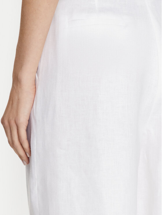 ViCOLO ViCOLO Kratke hlače TB0788 Bijela Relaxed Fit