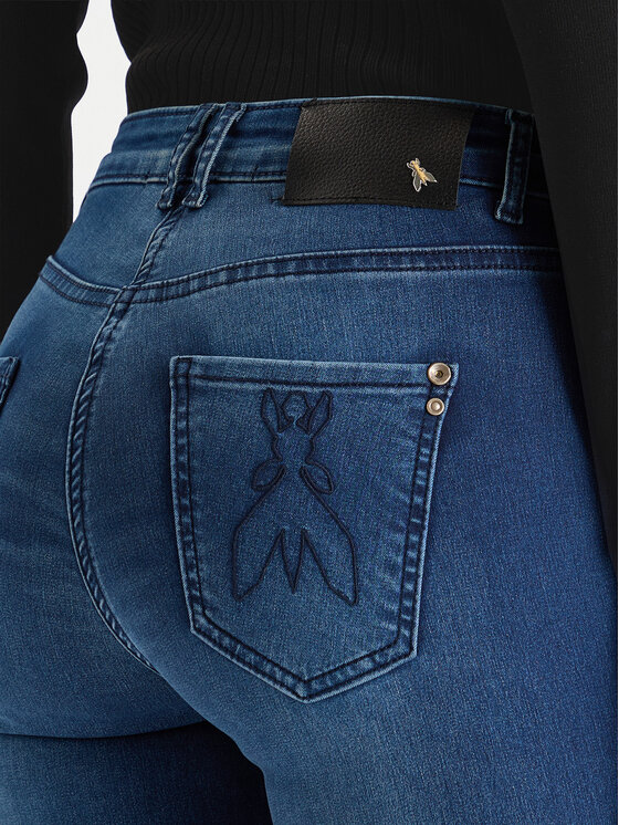 Patrizia Pepe Patrizia Pepe Džínsy CP0509/D1HIB-C920 Tmavomodrá Slim Fit