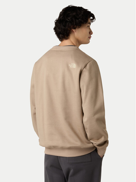 The North Face The North Face Mikina Drew Peak NF0A89EK Béžová Regular Fit