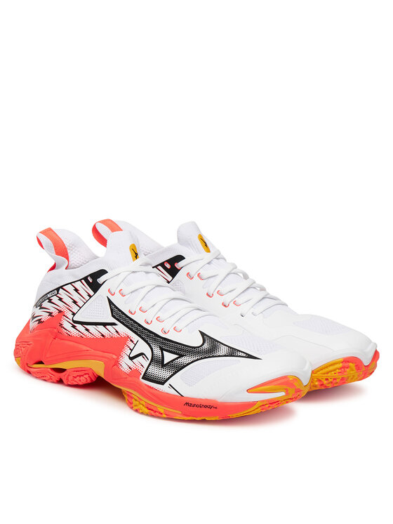 Mizuno Mizuno Batai uždaroms aikštelėms Wave Lightning Neo 3 V1GA2402 Oranžinė