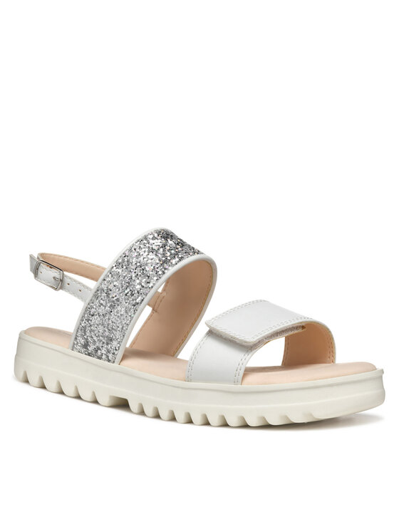 Geox Geox Sandalen J Coralie Gir J556EA 0BCEW C1Z1N S Weiß