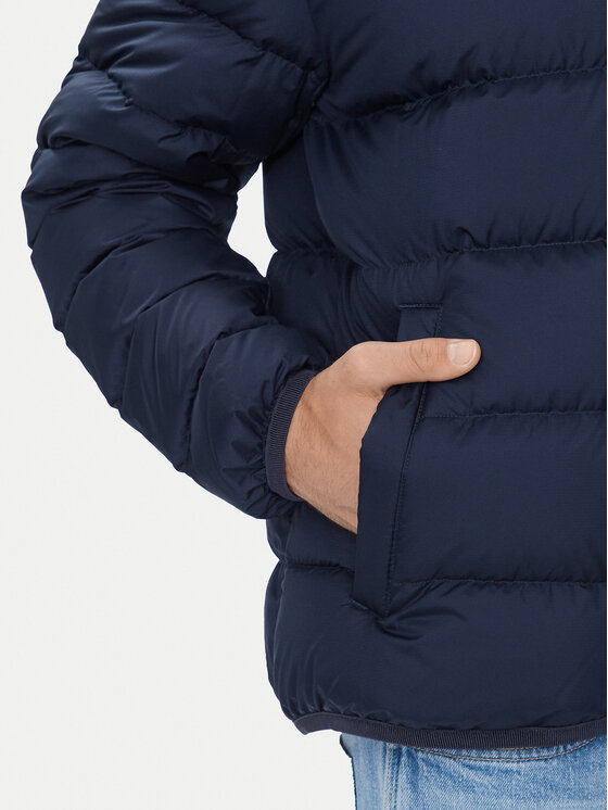 Tommy Jeans Tommy Jeans Pehelykabát Flag DM0DM19614 Sötétkék Regular Fit