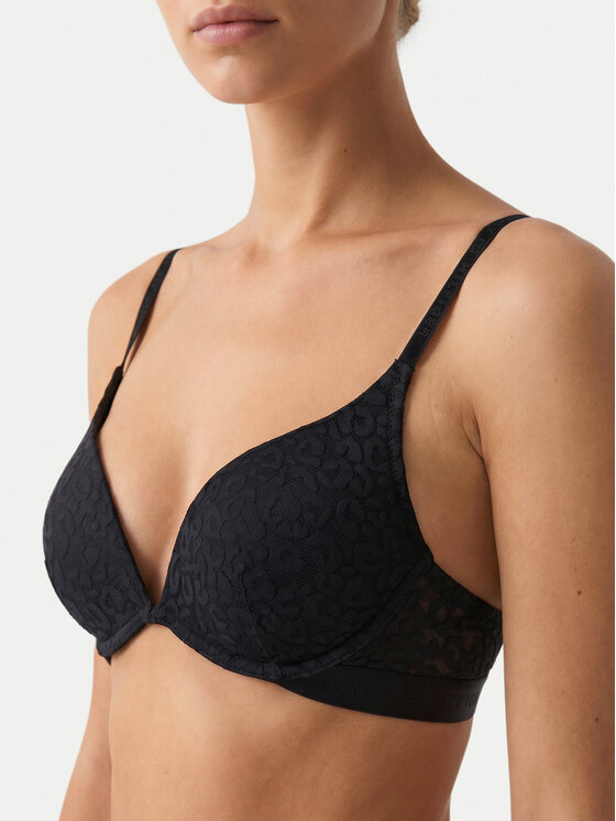 Tommy Hilfiger Tommy Hilfiger Push up melltartó UW0UW06347 Fekete
