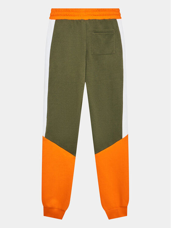 Guess Guess Pantaloni trening L3BQ11 KAX73 Kaki Relaxed Fit