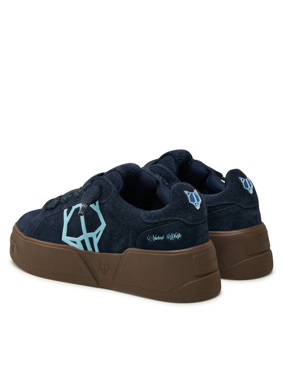Naked Wolfe Naked Wolfe Sneakers Kray Hairy Bleumarin