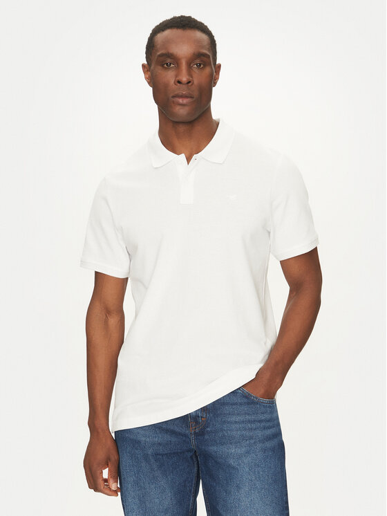 Mustang Polokošeľa Palco 1016293 Biela Regular Fit