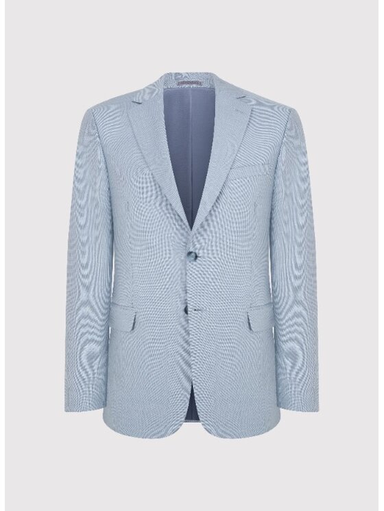 Pako Lorente Pako Lorente Marynarka P25SF-3G-020 Niebieski Slim Fit