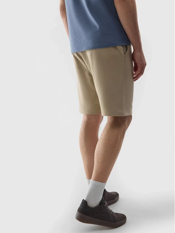 4F 4F Pantaloncini sportivi 4FWSS26TSHOM1000-83S Marrone Regular Fit