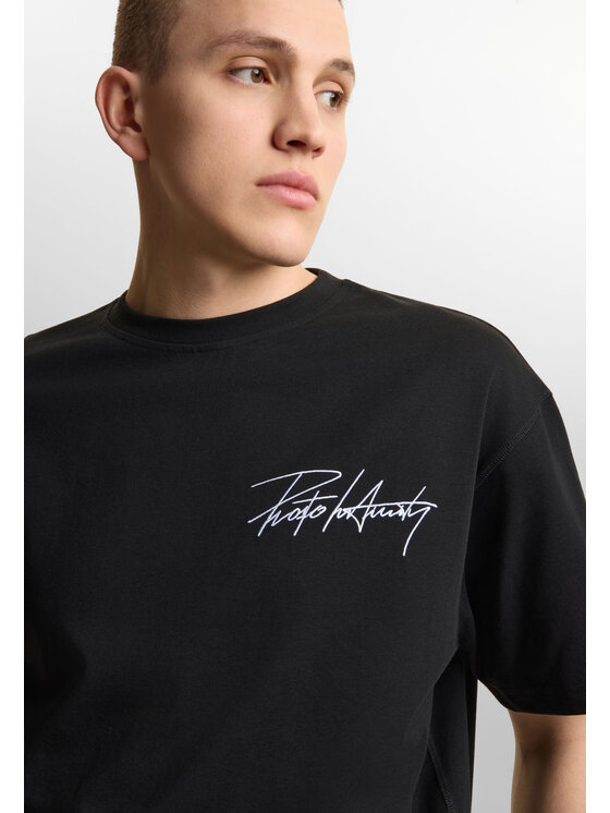 PROSTO. PROSTO. T-Shirt Club Czarny Oversize