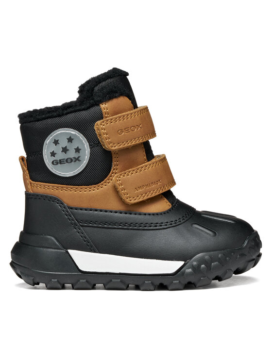 Geox Geox Cizme de zăpadă B Trekkyup Boy B Abx B566LI 0MEFU CR69B S Negru