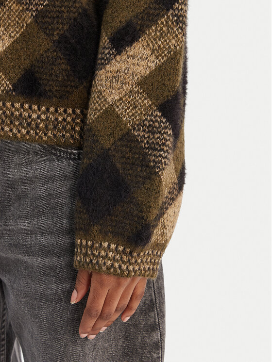 ONLY ONLY Кардиган Maroon 15358211 Зелений Regular Fit