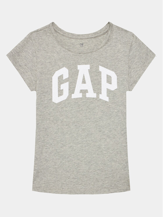 Gap T-krekls 460525-08 Pelēks Regular Fit