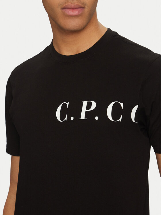 C.P. Company C.P. Company Marškinėliai 18CMTS139A005100W Juoda Regular Fit