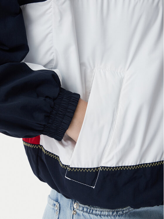 Tommy Jeans Tommy Jeans Преходно яке Flag DW0DW22914 Тъмносин Regular Fit