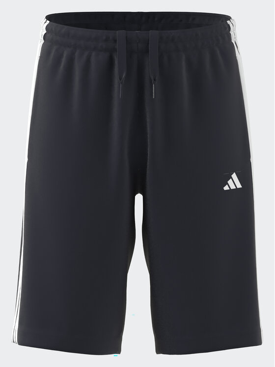 adidas adidas Спортивні шорти Train Essentials AEROREADY 3-Stripes Regular-Fit Shorts IA3018 Чорний Regular Fit