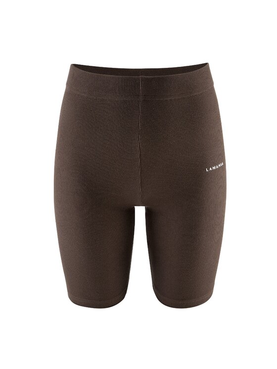 La Mania La Mania Športové kraťasy LIMI 3 Hnedá Classic Fit
