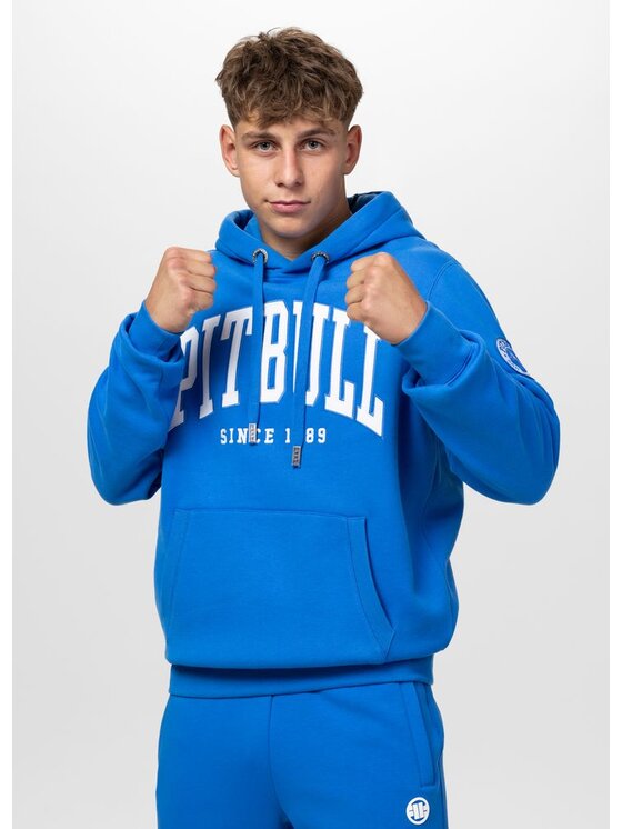 PITBULL PITBULL Bluza NORTON Niebieski Regular Fit