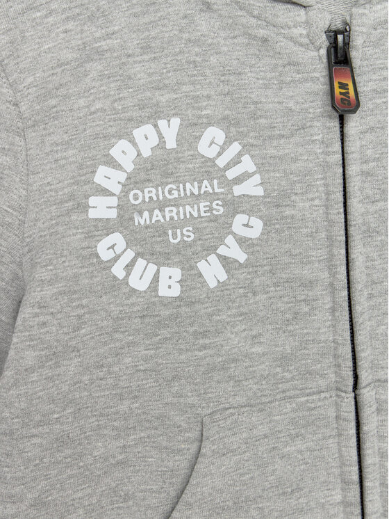 Original Marines Original Marines Bluza DEA0658NM Szary Regular Fit