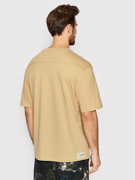 T-shirt Warren 12199243 Beige Loose Fit