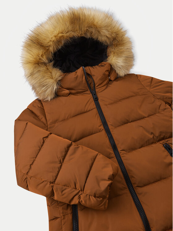 Reima Reima Žieminė striukė Lunta 5100108B Ruda Regular Fit