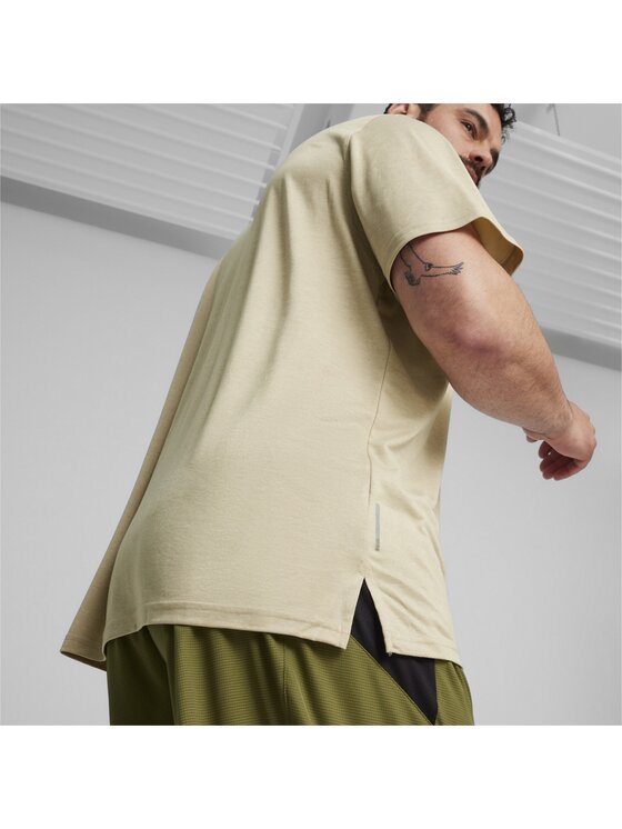 Puma Puma Koszulka techniczna 522352 Beżowy Regular Fit