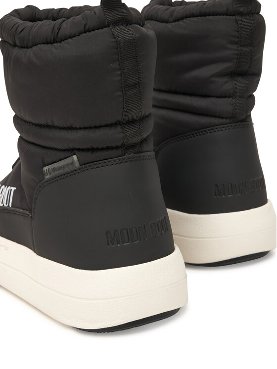 Moon Boot Moon Boot Sniego batai Jr Park Tube Mid Wp 80D3440090 S Juoda