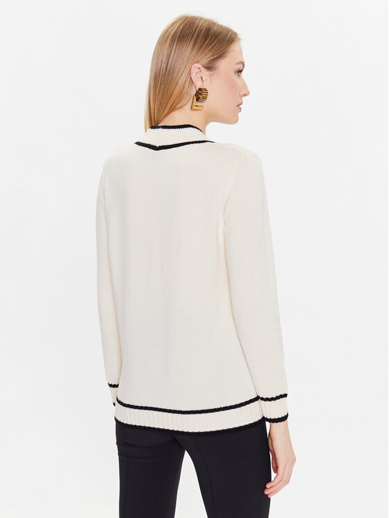 Luisa Spagnoli Luisa Spagnoli Kardiganas Maggiore 57831 Écru Loose Fit