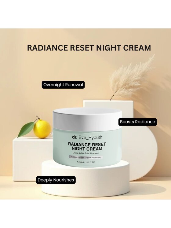 dr. Eve Ryouth dr. Eve Ryouth Noc Radiance 50 ml Krem na noc