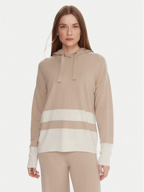 United Colors Of Benetton United Colors Of Benetton Sweater 102HE203V Bézs Boxy Fit