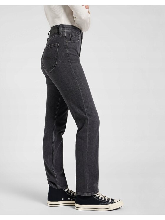 Lee Lee Jeansy Carol Czarny Mom Fit
