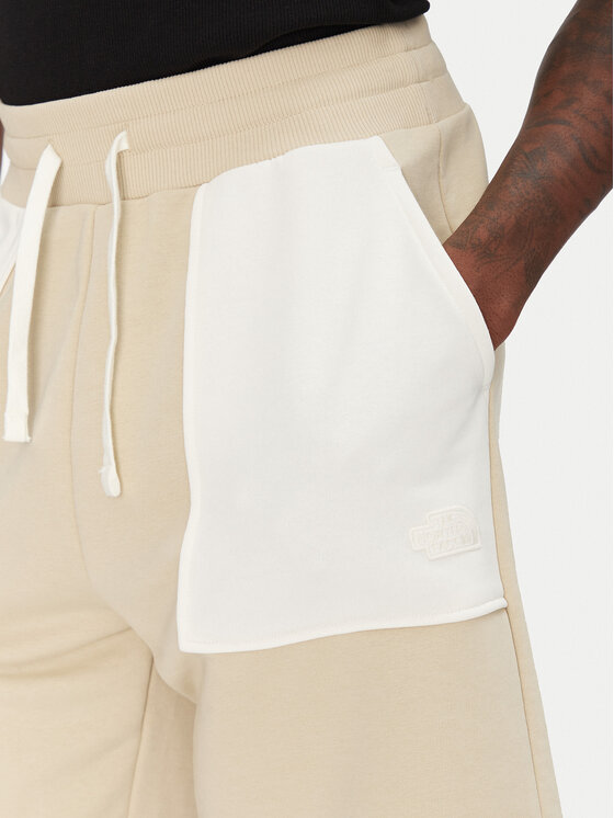 The North Face The North Face Sporta šorti Terry NF0A8C29 Bēšs Regular Fit
