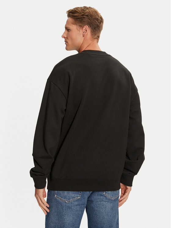 HUGO Hugo Суитшърт Dlongny 50521081 Черен Relaxed Fit