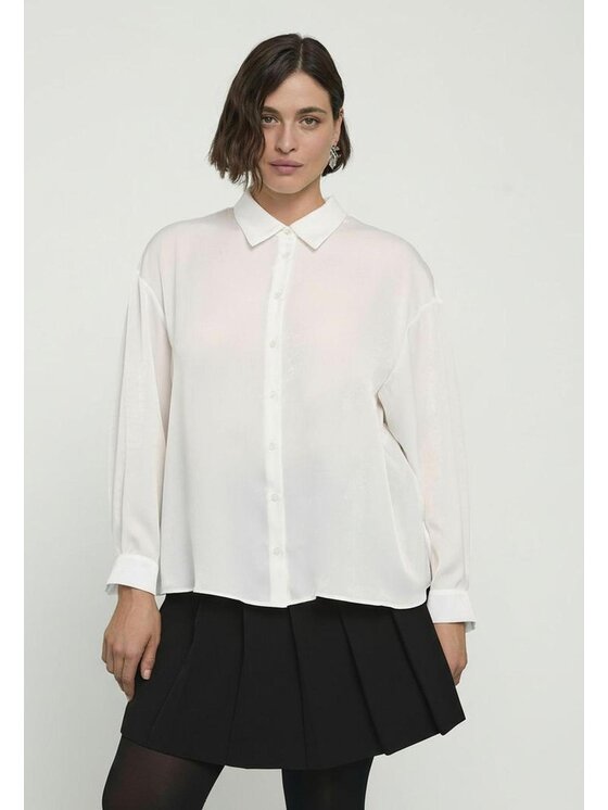 Fiorella Rubino Fiorella Rubino Camicia 5001L000160N011 Bianco Regular Fit