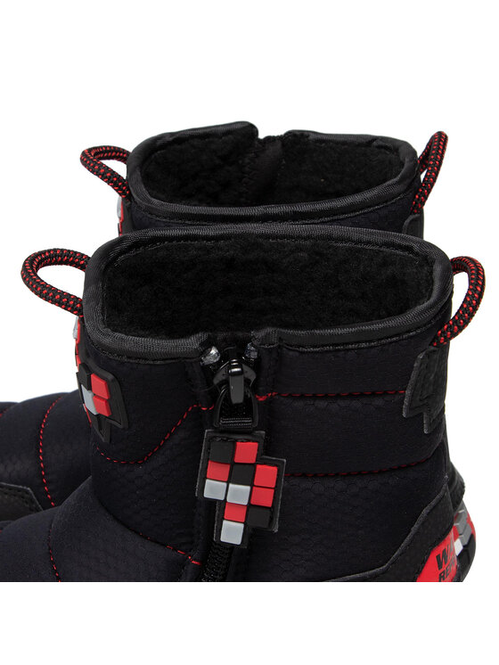 Skechers Skechers Śniegowce Cuboforce 402198L/BKRD Czarny