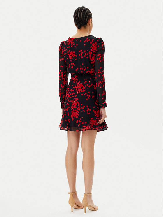 Morgan Morgan Rochie de zi 251-RCRUSH.F Negru Regular Fit