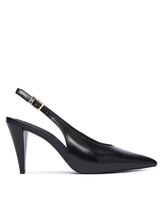 Tommy Hilfiger Pantofi pumps Th Buckle FW0FW09511 Negru