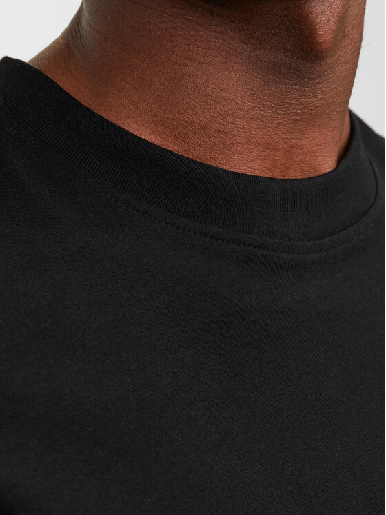 Jack&Jones Jack&Jones Tričko Bradley 12249319 Čierna Regular Fit