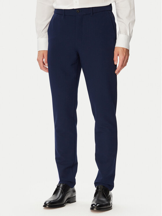 Tommy Hilfiger Tommy Hilfiger Pantaloni chino Harlem MW0MW44675 Blu scuro Regular Fit