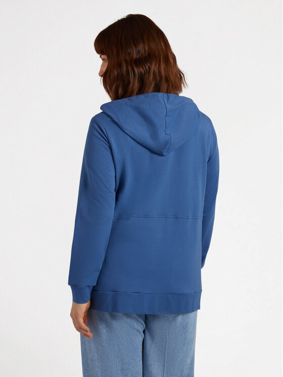 Fiorella Rubino Fiorella Rubino Felpa G880L008304N034 Blu Regular Fit
