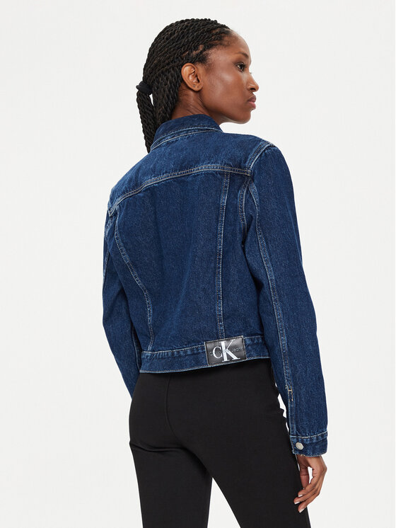 Calvin Klein Jeans Calvin Klein Jeans Giacca di jeans 90's J20J223670 Blu scuro Regular Fit