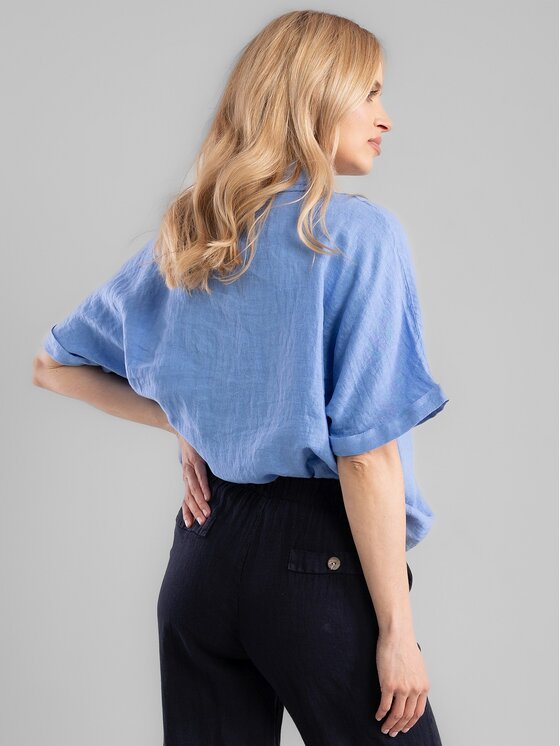 Perso Perso Halenka CHCE255028F Modrá Regular Fit