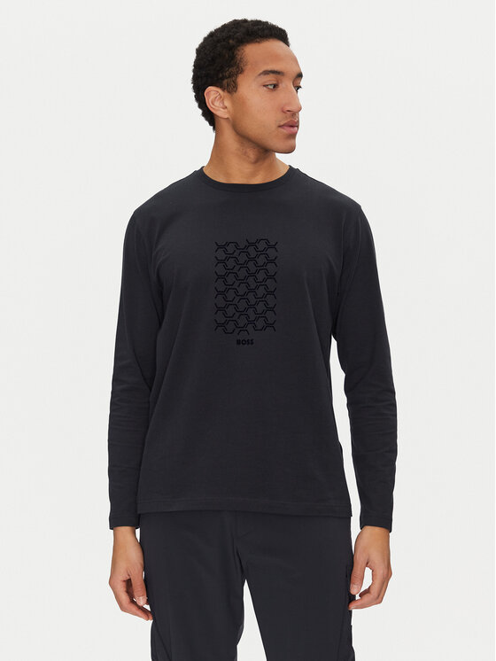 BOSS S dlhými rukávmi Togn 50534336 Tmavomodrá Regular Fit