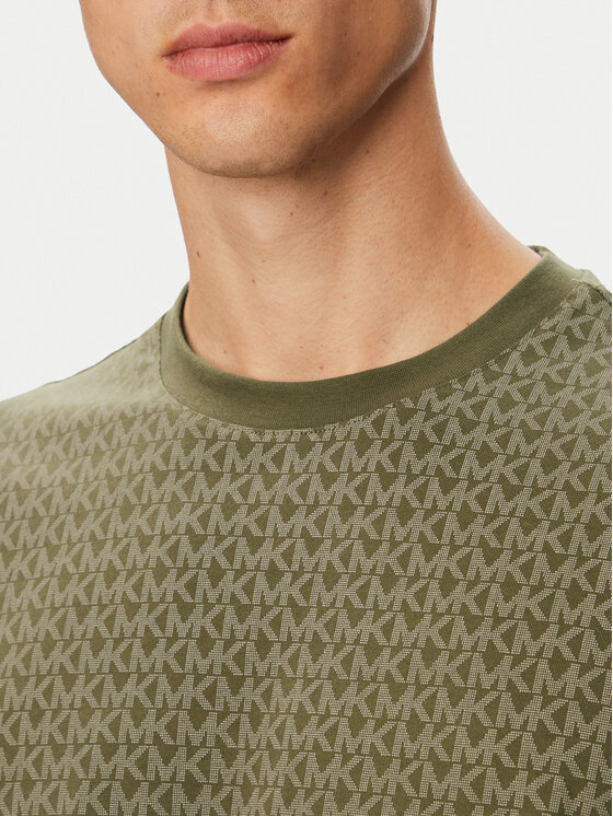 MICHAEL Michael Kors MICHAEL Michael Kors T-Shirt CS5529A5KS Khaki Regular Fit