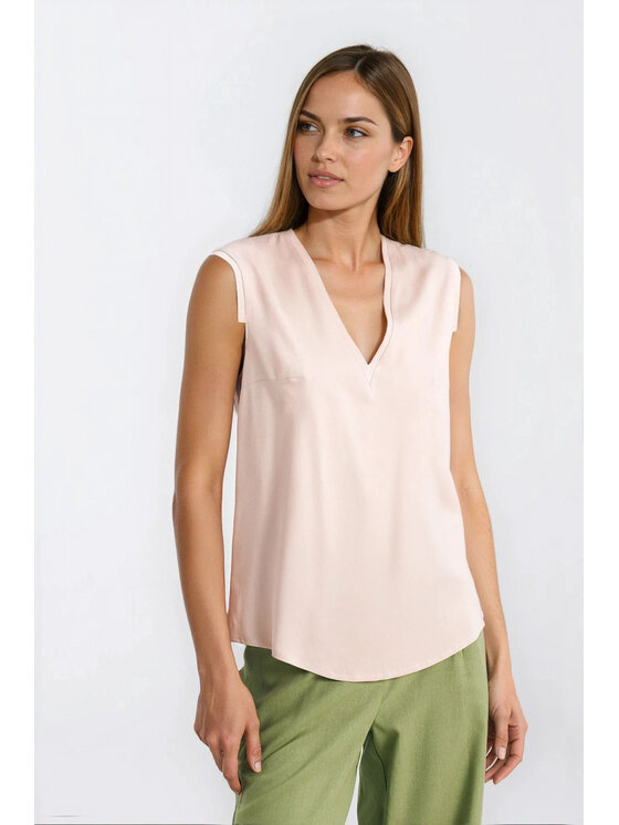 NIFE NIFE Halenka B209 Béžová Regular Fit