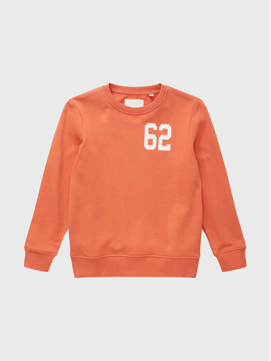 Tom Tailor Tom Tailor Суитшърт 1033158 Оранжев Regular Fit