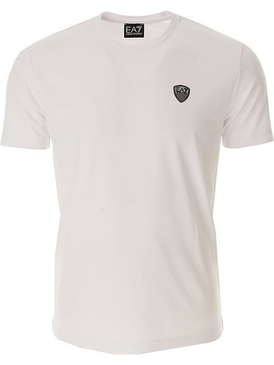 Emporio Armani Emporio Armani T-Shirt 8NPT16 PJRGZ 1100 Biały Regular Fit