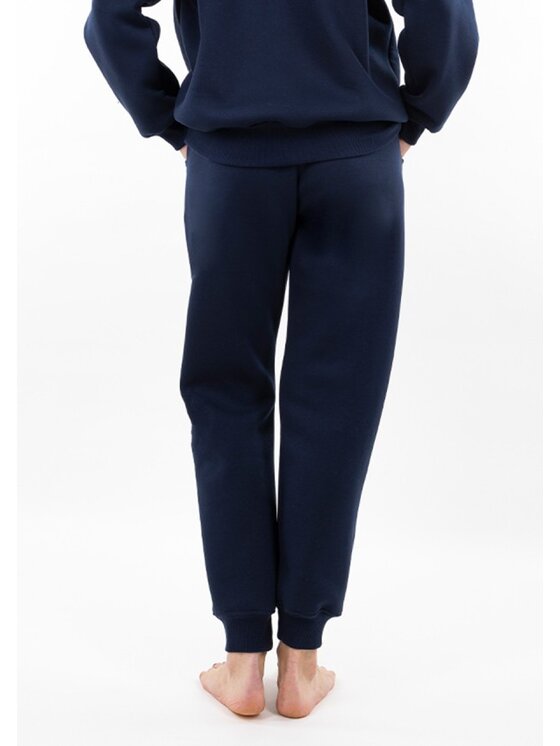 DKaren Sport DKaren Sport Spodnie dresowe SRehema Granatowy Classic Fit