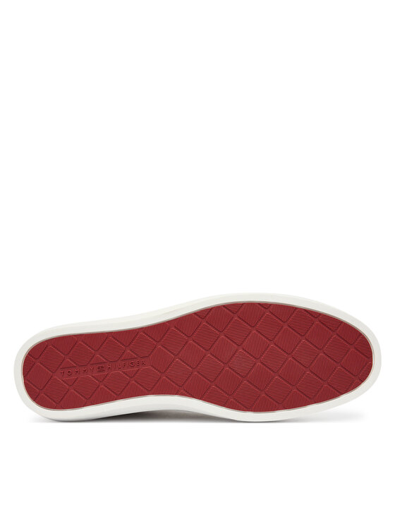 Tommy Hilfiger Tommy Hilfiger Sportcipők Premium Dress Cupsole Lth FM0FM05572 Ekru