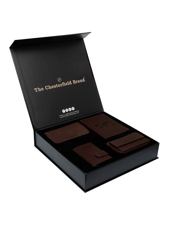 The Chesterfield Brand The Chesterfield Brand Etui na karty kredytowe 329264 Brązowy