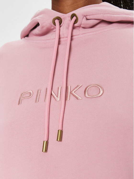 PINKO Pinko Felpa Skype 101685 A1N7 Rosa Relaxed Fit